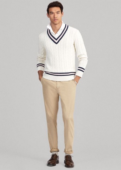 Suéter Ralph Lauren Pink Pony Cricket Homem 63702-EJCN